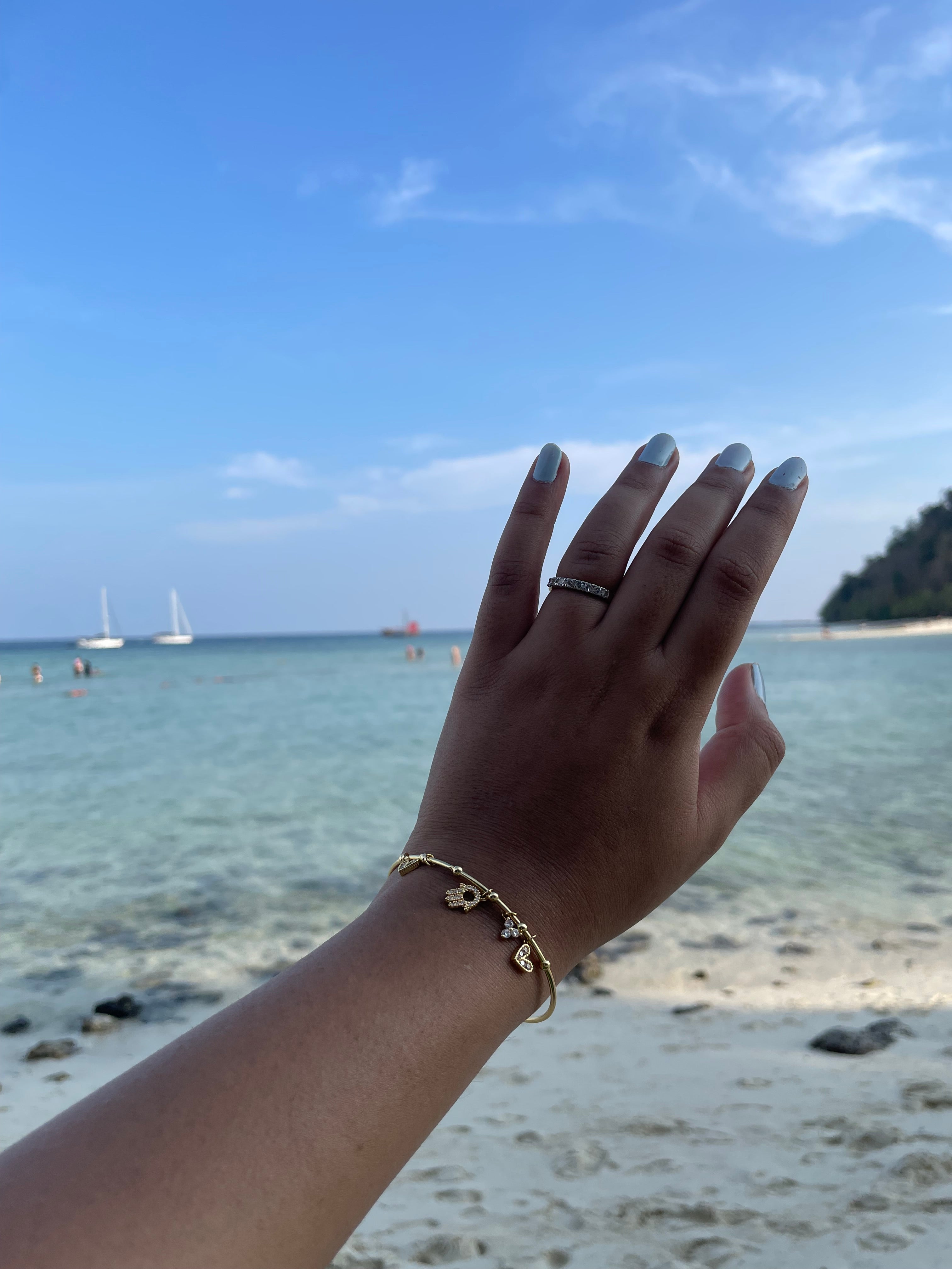 Sacred Palm Charm Bracelet
