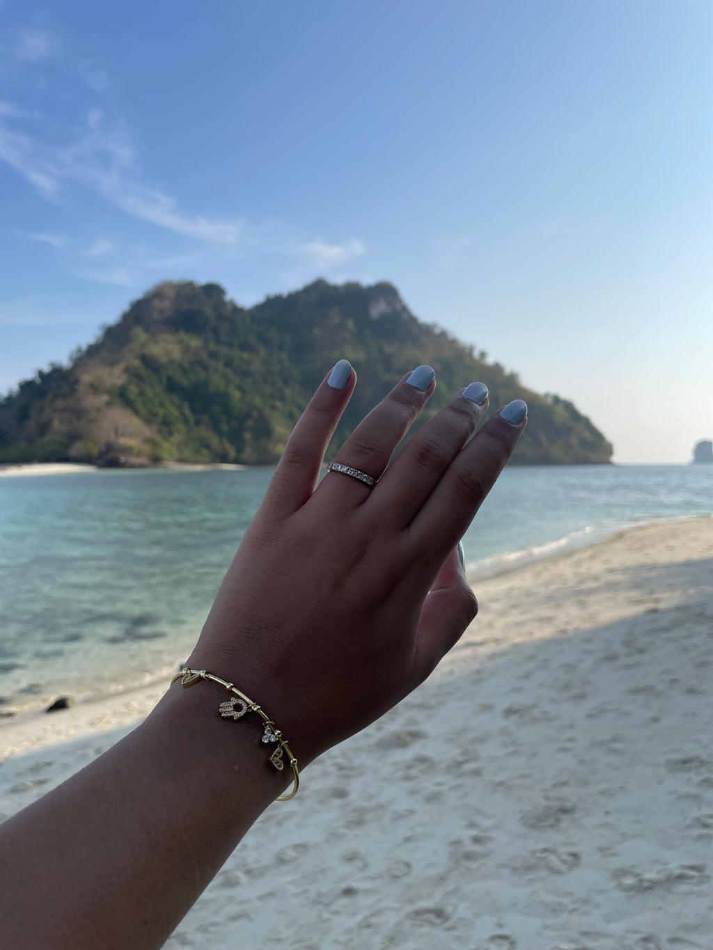 Sacred Palm Charm Cuff
