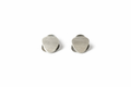 Silver Pebble Studs