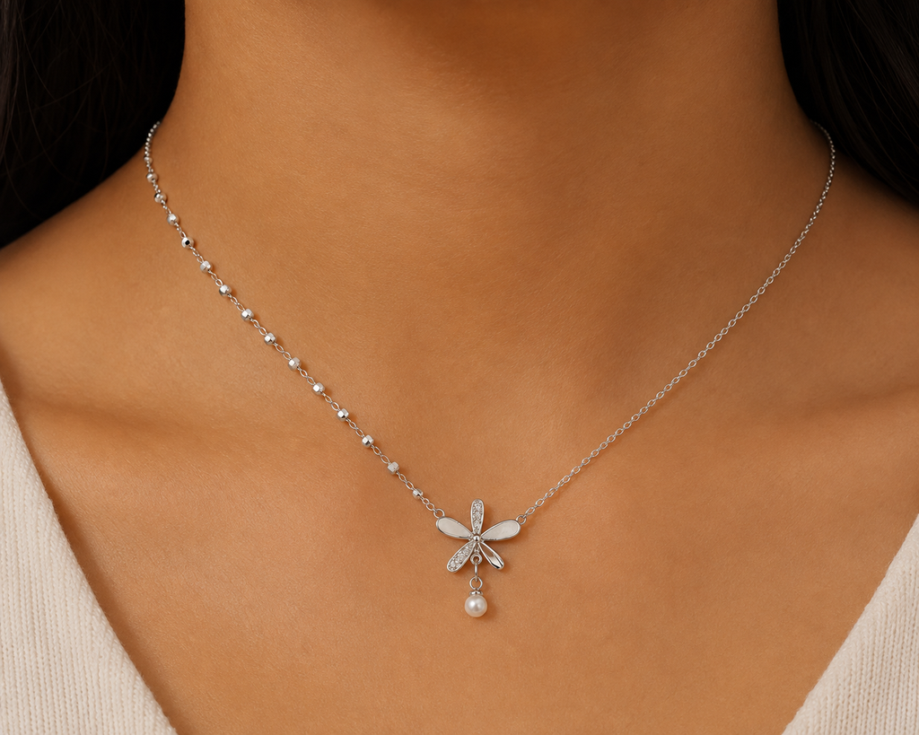 Pearlwing Bloom Pendant