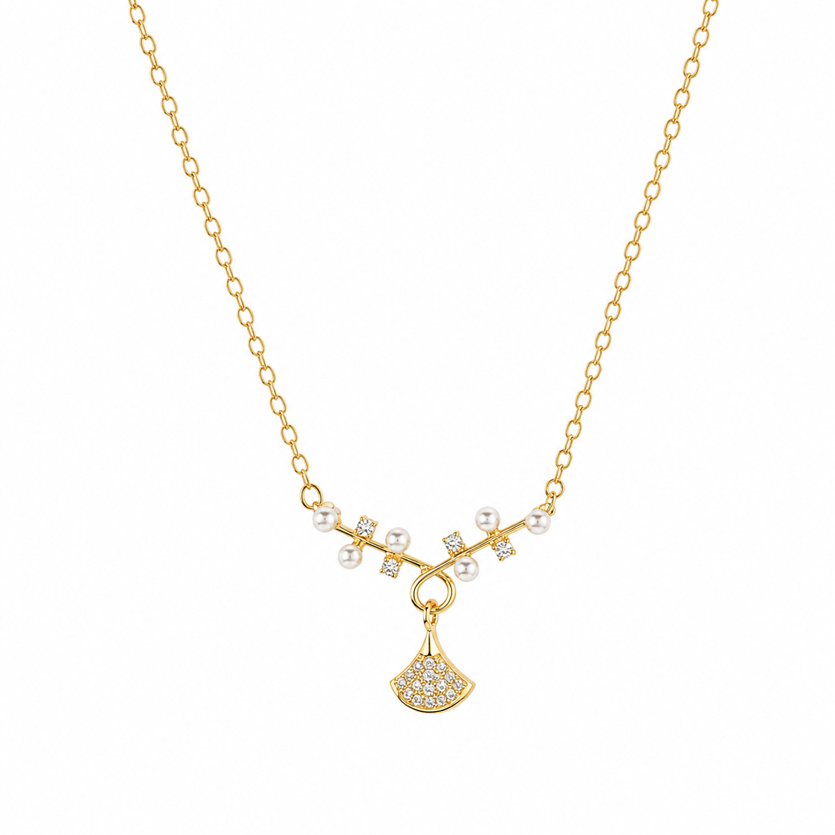 Aurora Pearl Vine Pendant