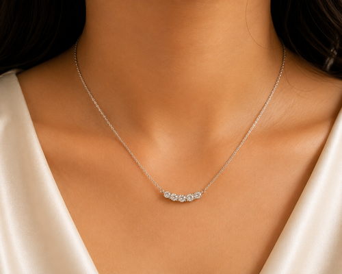 Celeste Curve Necklace