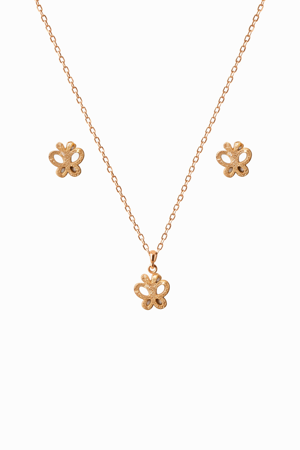 Butterfly Flutter Pendant Set