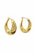Radient Gold Hoops