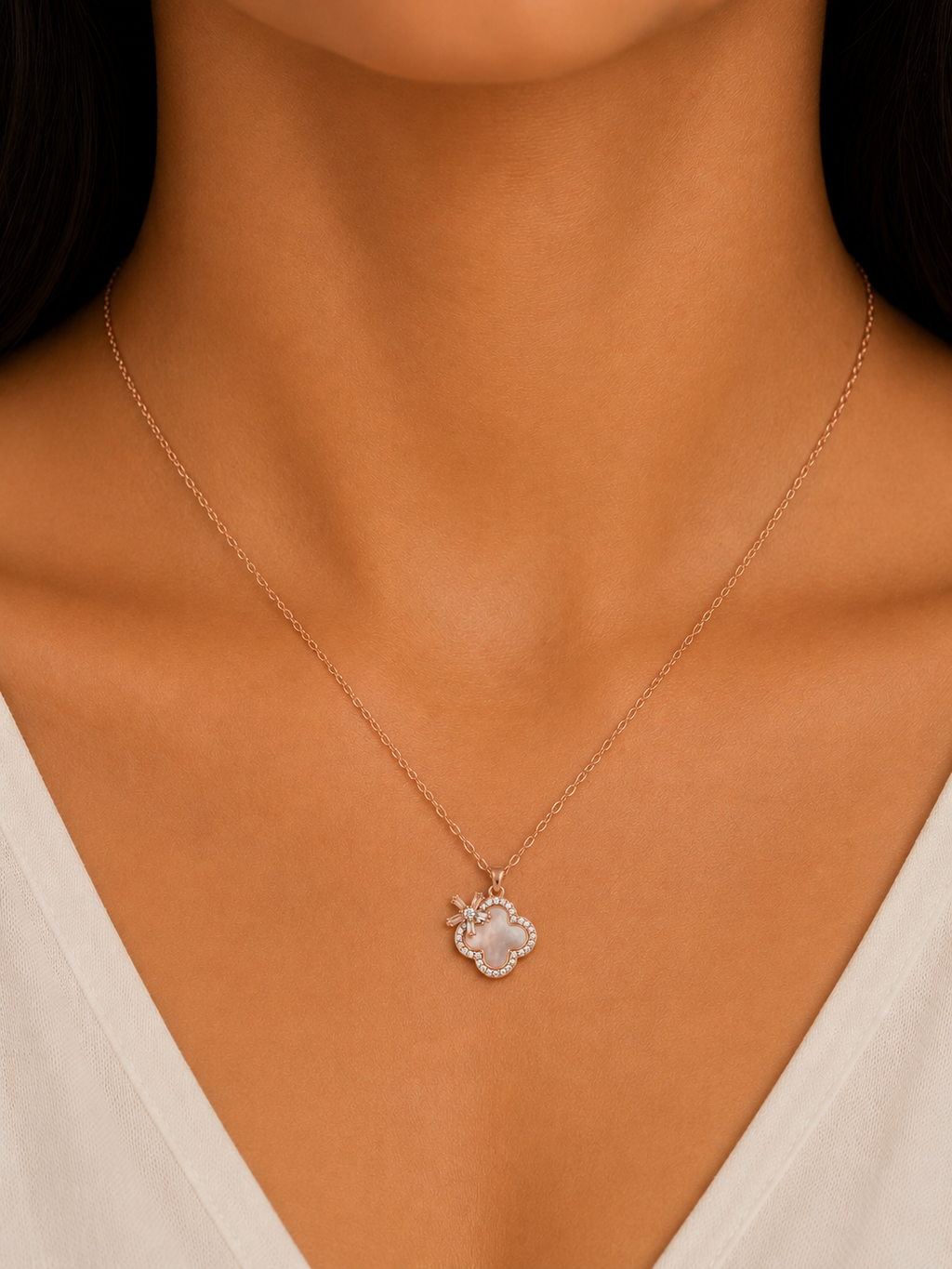 Rosé Clove Pendant