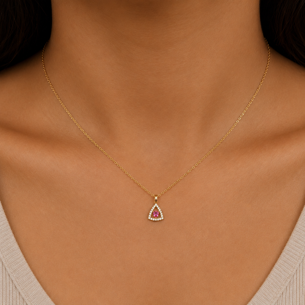 Crimson Aura Pendant