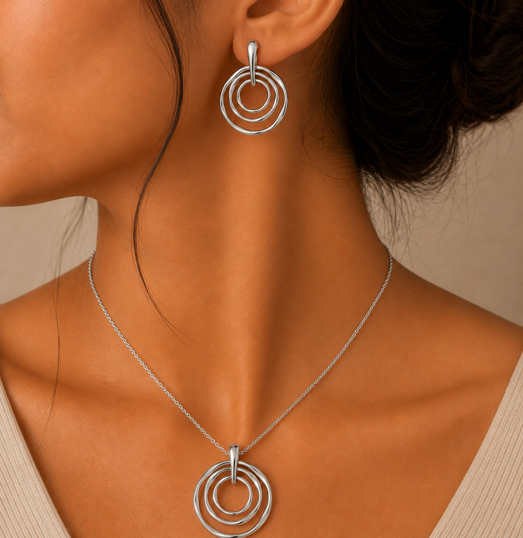 Silver Eclipse Set