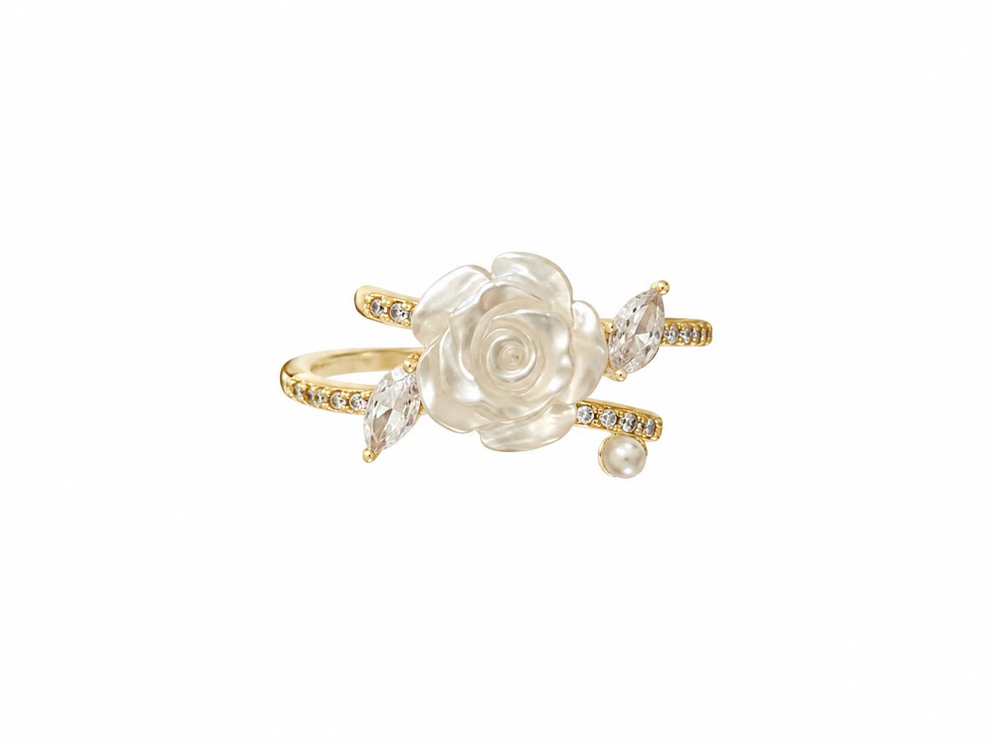 Ivory Rose Ring