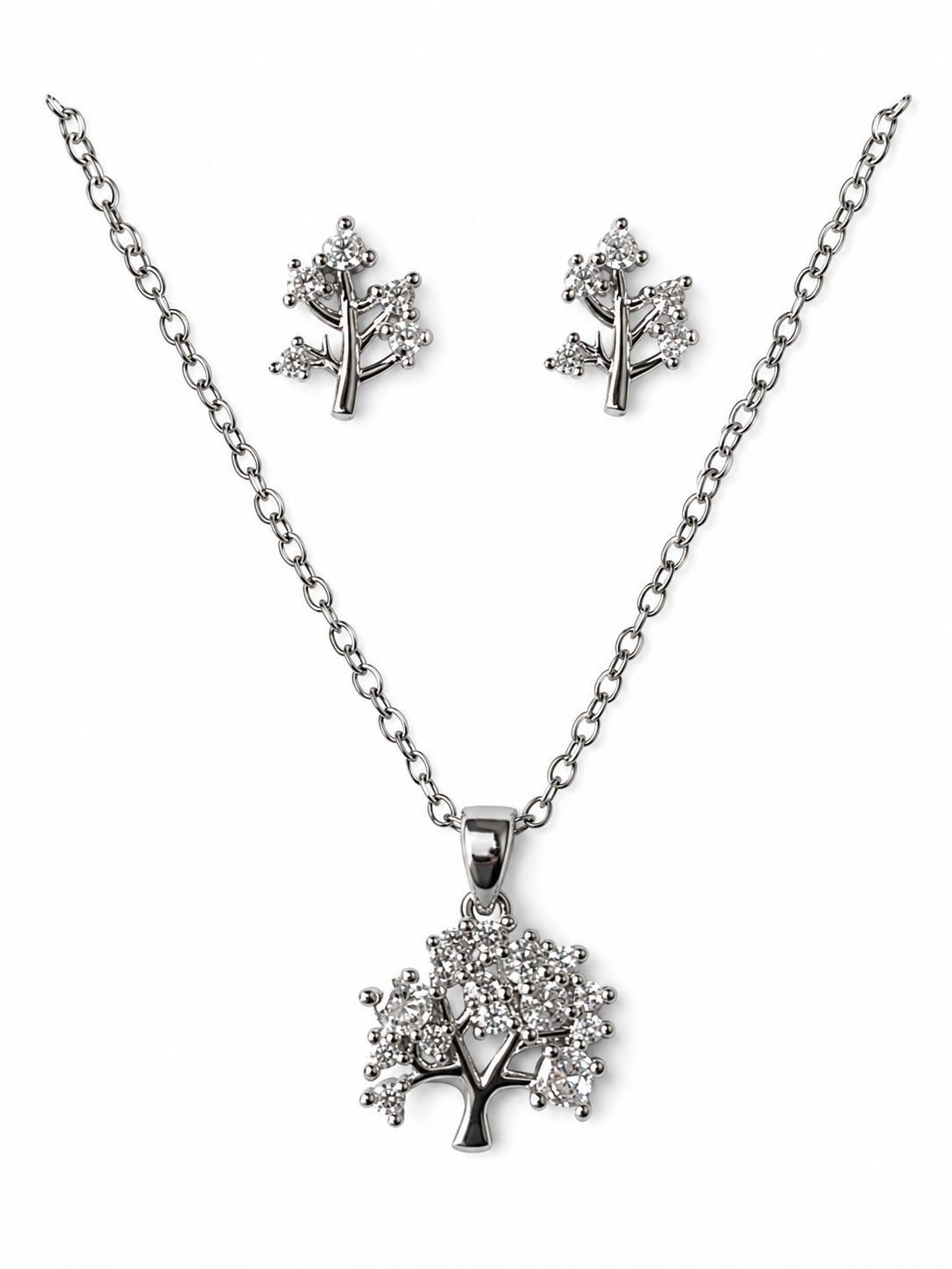 Moonlit Tree Pendant Set