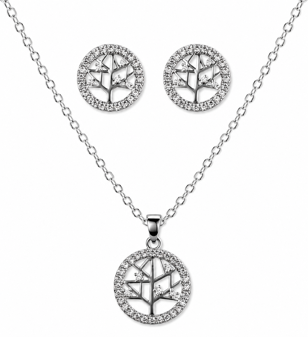 Grace Tree Pendant Set