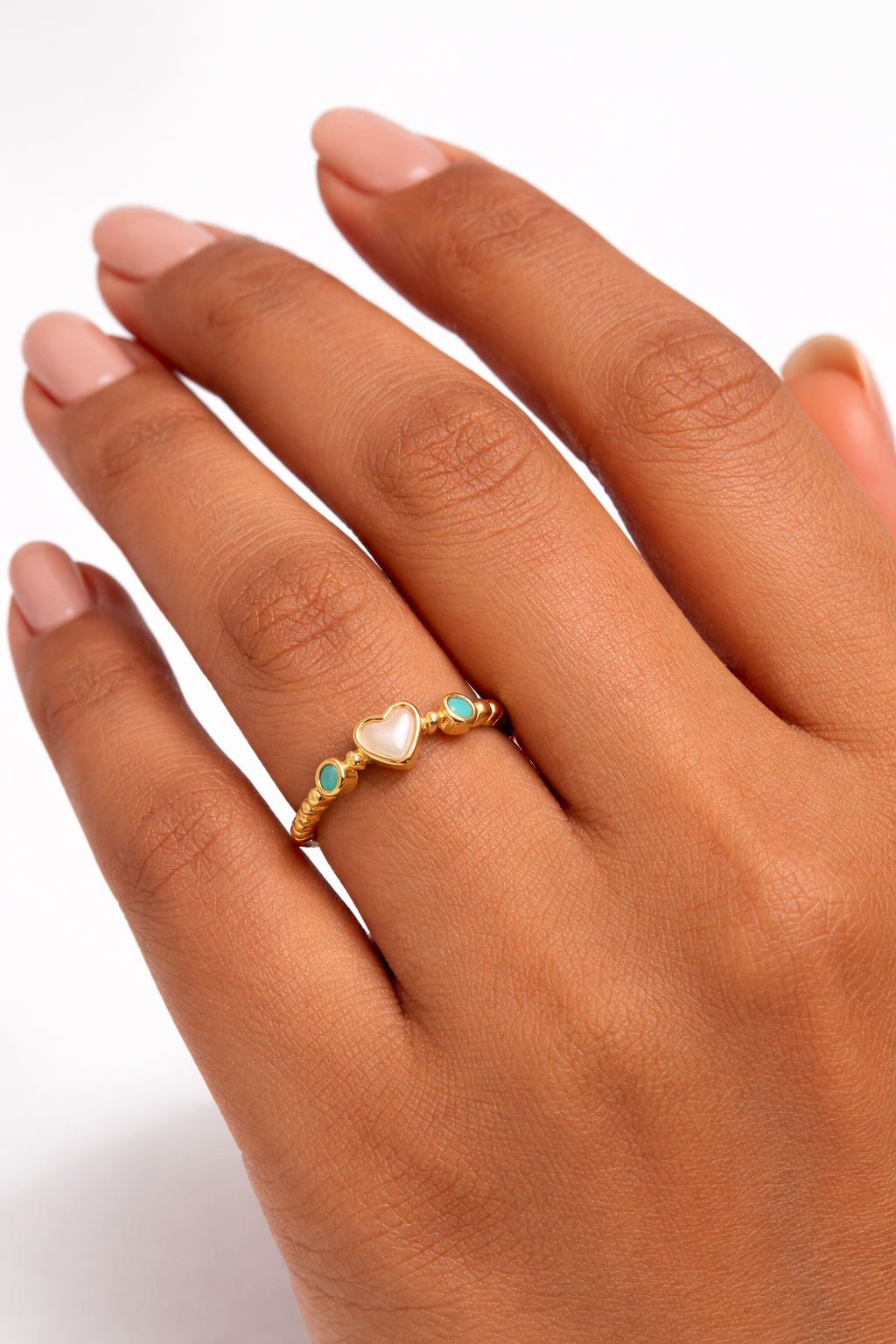 Turquoise Love Ring