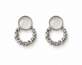 Aura Earrings in Silver