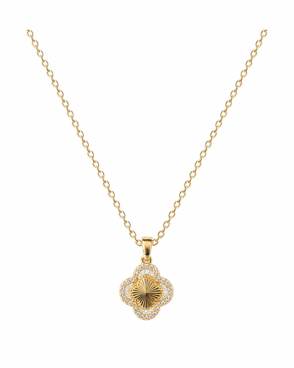 Luna Clove Pendant in Gold