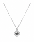 Luna Clove Pendant in Silver