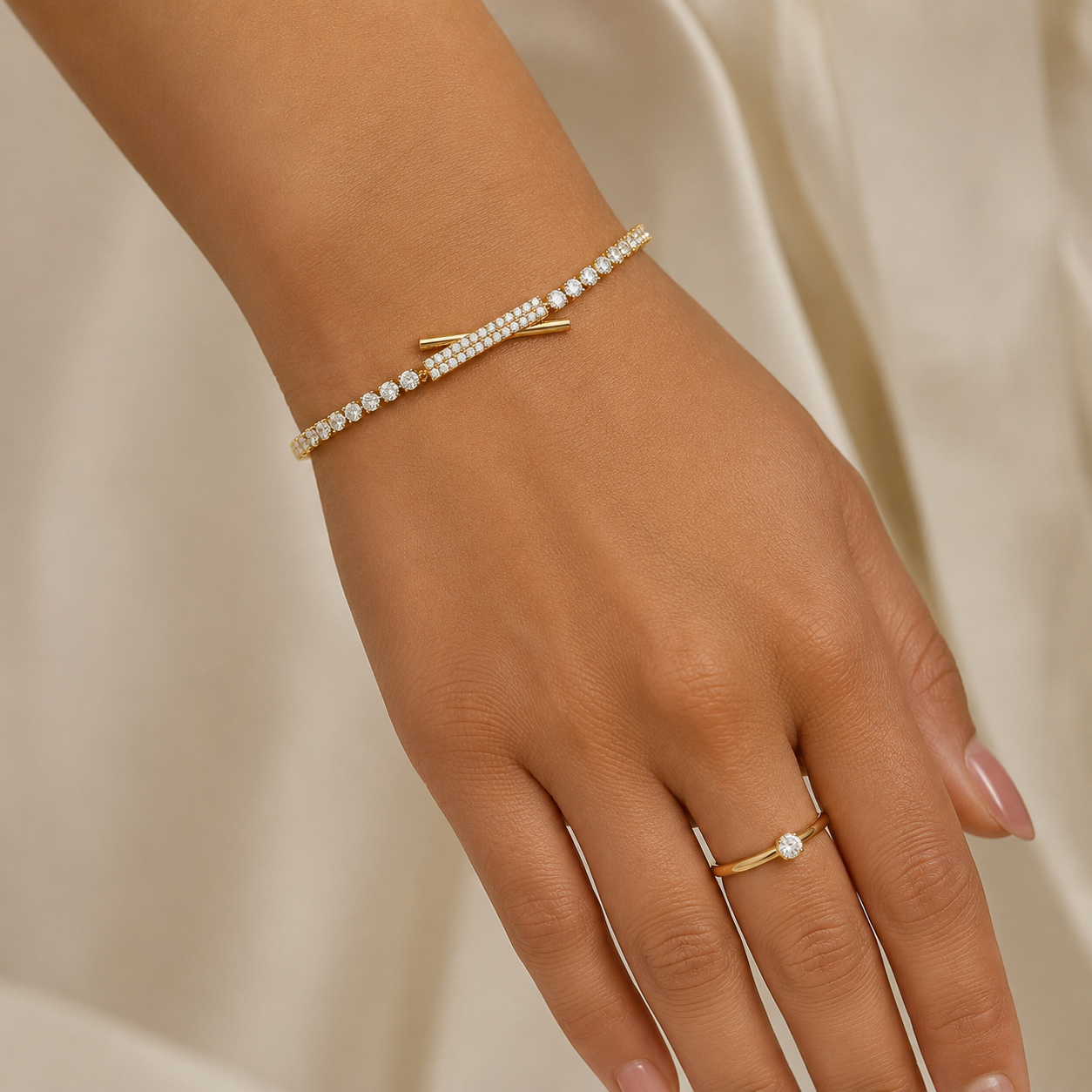 Lumière Crossline Bracelet