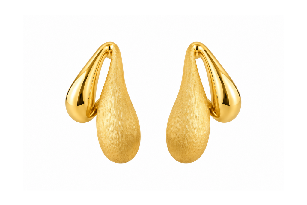 Golden Veil Earrings