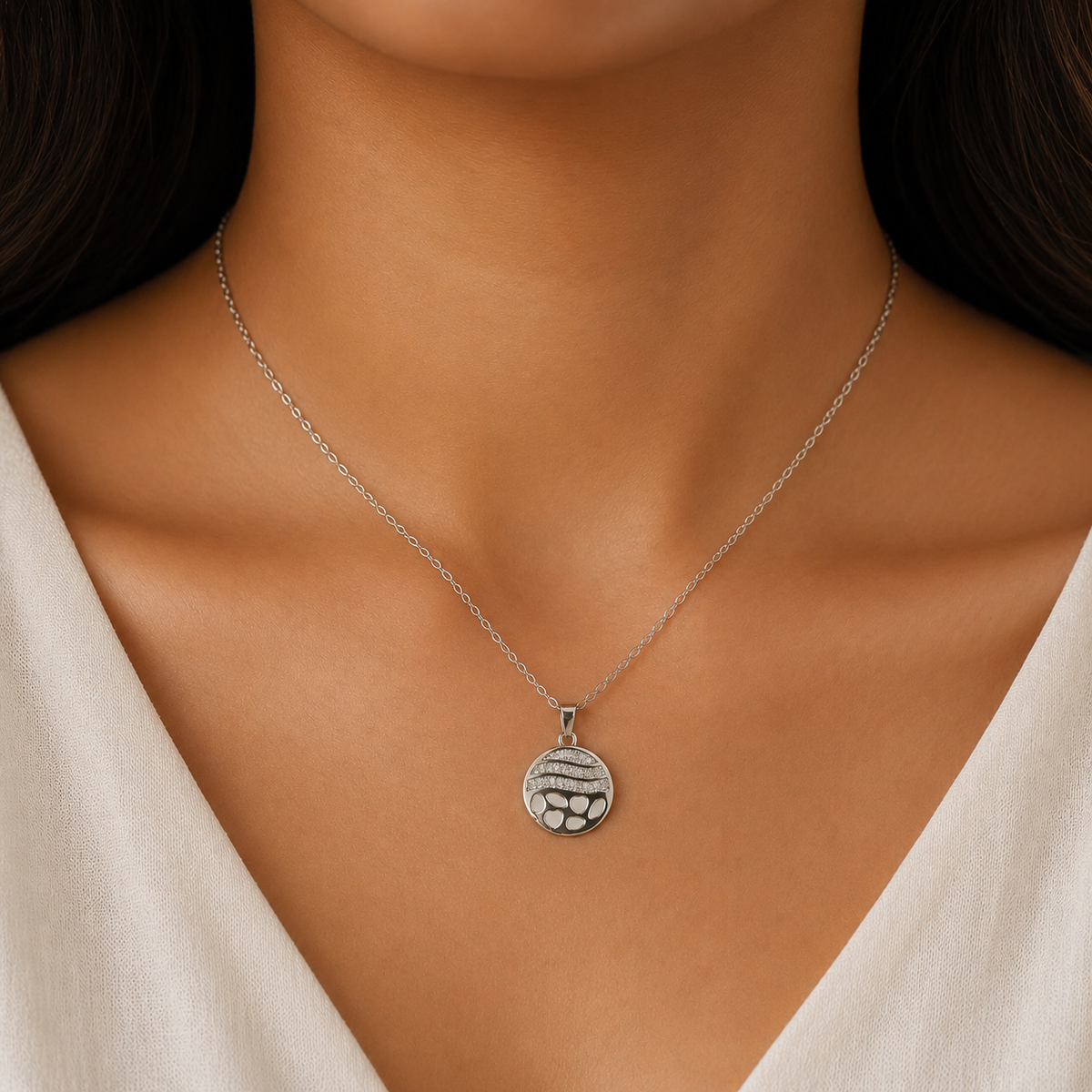 Luna Pebble Pendant